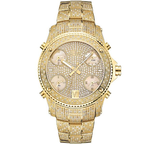 JBW Men's Jet Setter 2.30 cttw Diamond Watch